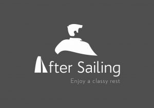 Logo After Sailing négatif